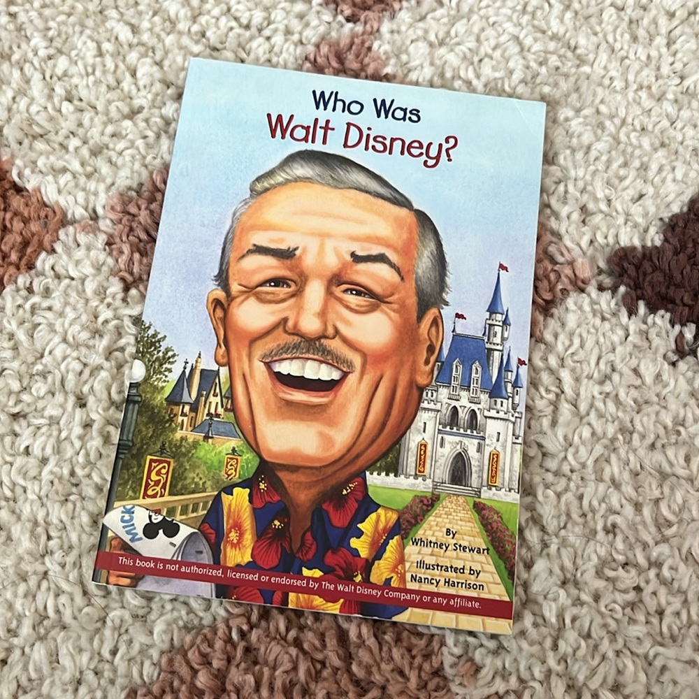 Who was Walt Disney book paper back